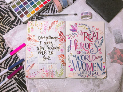 Documenting Your Love: BuJo Ideas for Mother’s Day with Examples