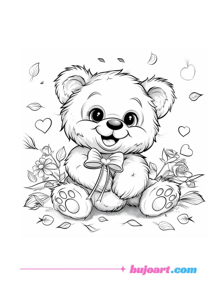 be my valentine coloring pages instant download