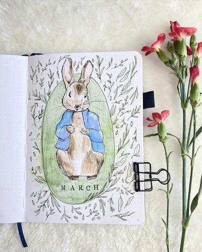 March into Spring: Creative Bullet Journal Ideas and Art to Inspire