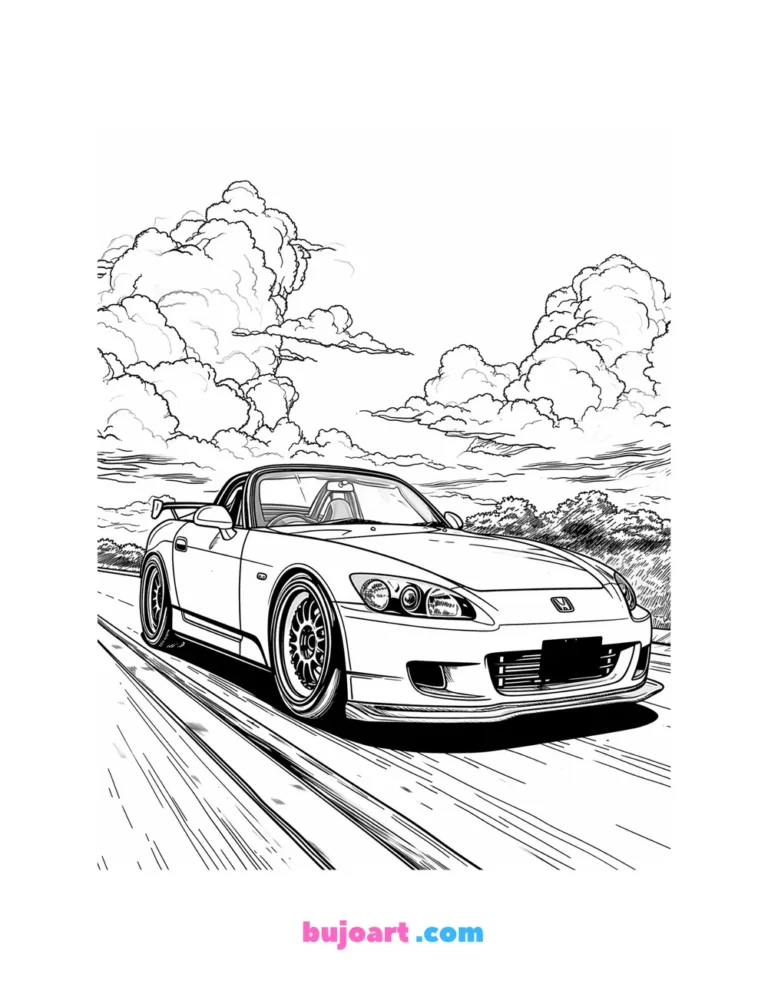 free fast and the furious coloring pages for adults and kids