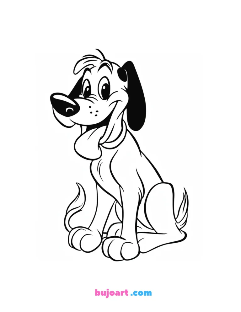 free download goofy coloring pages