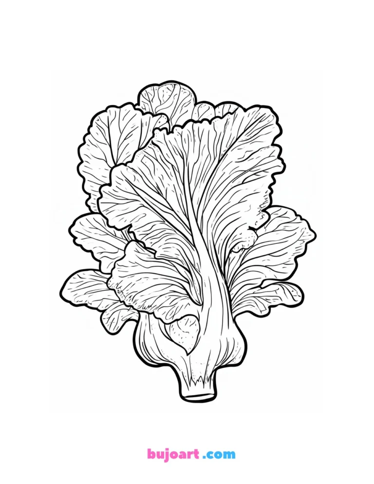 free coloring pages of broccoli instant download