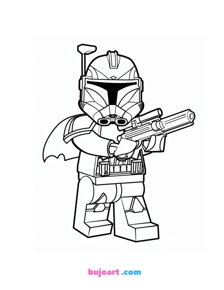 free lego star wars coloring pages for adults and kids