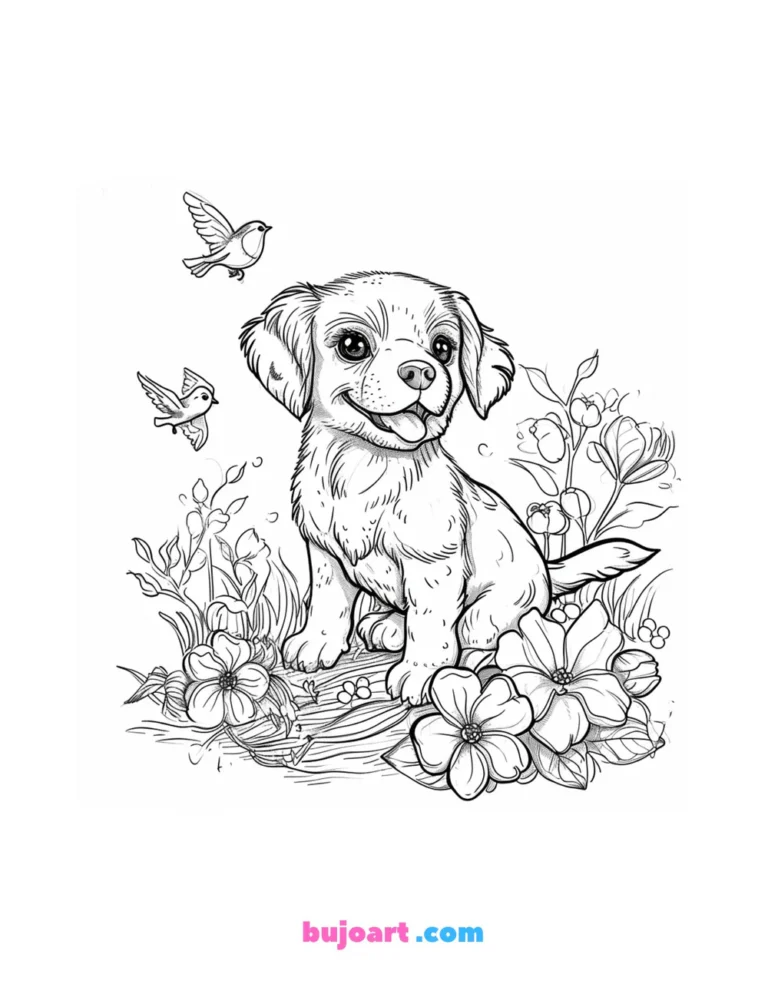 April showers bring may flowers coloring pages instant download