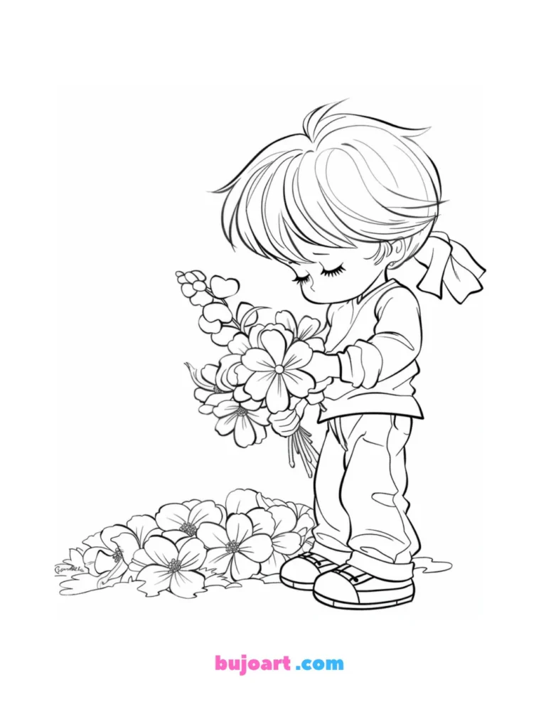 free precious moments coloring pages