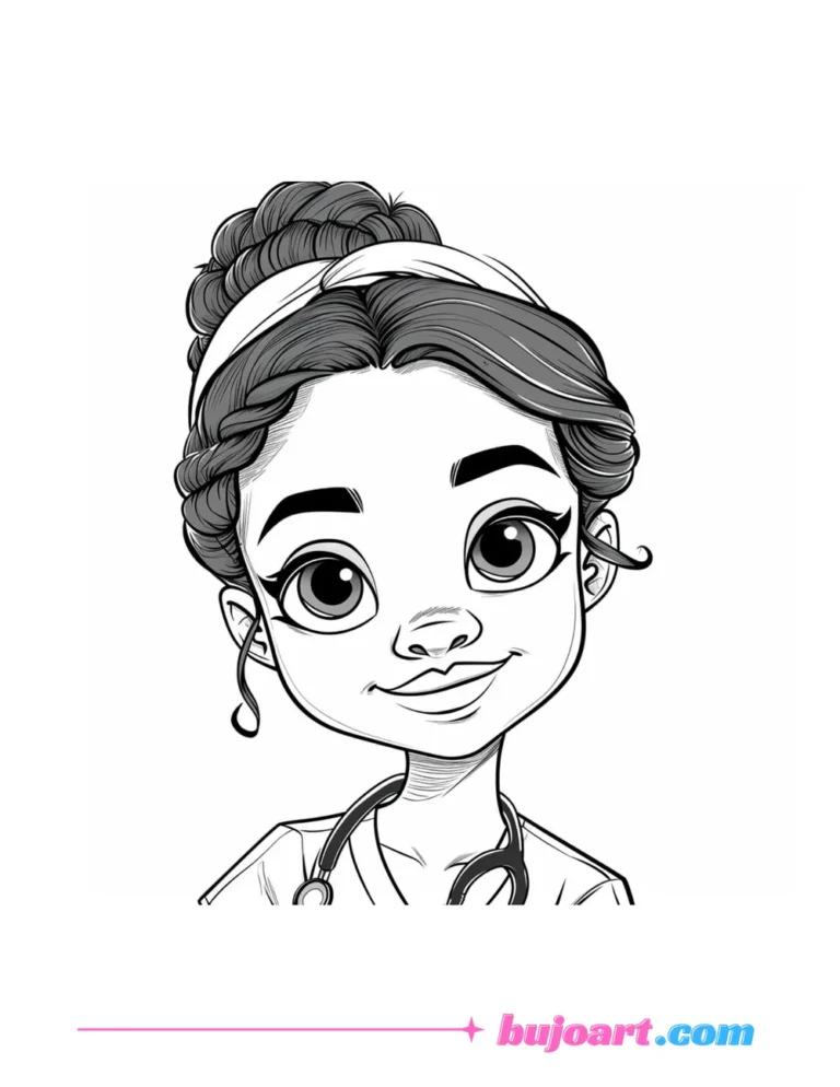 Free ada twist scientist coloring pages for adults and kids instant download