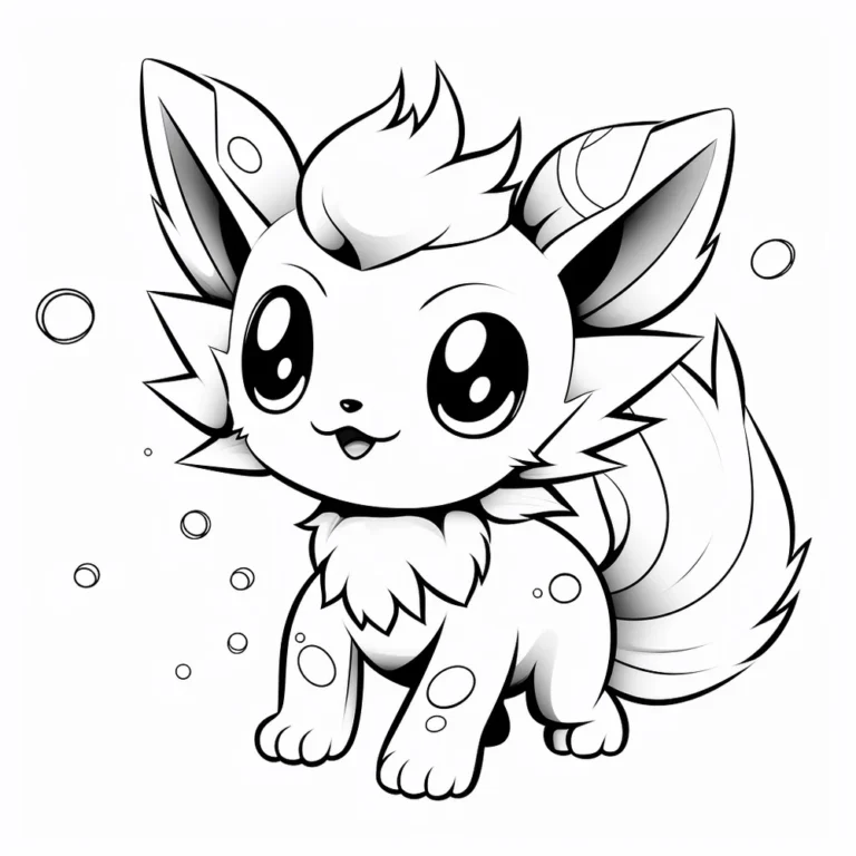 cool pokemon coloring pages for adults and kids