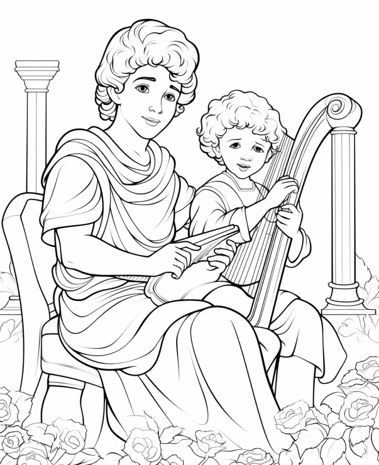 20 Free Coloring Page of Bible Stories Jesus for Adults and Kids