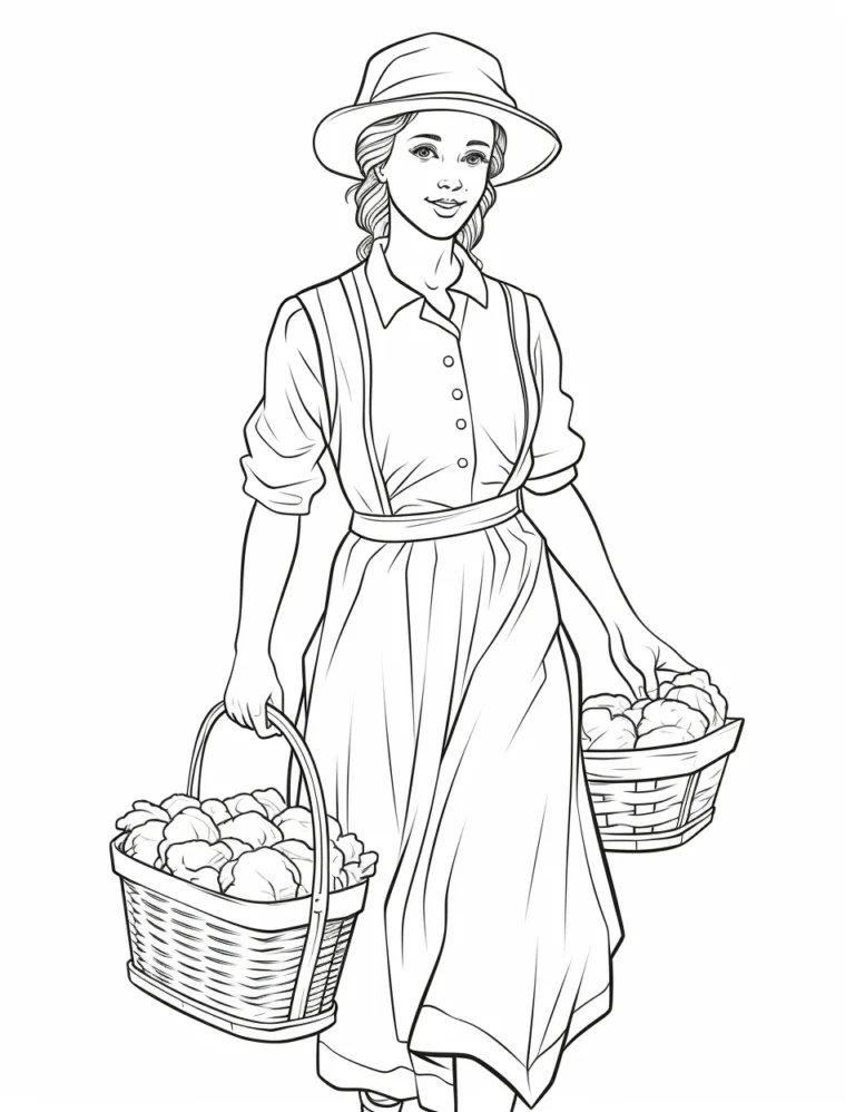 Free Coloring Page of Beautiful  Ireland for Adults and Kids