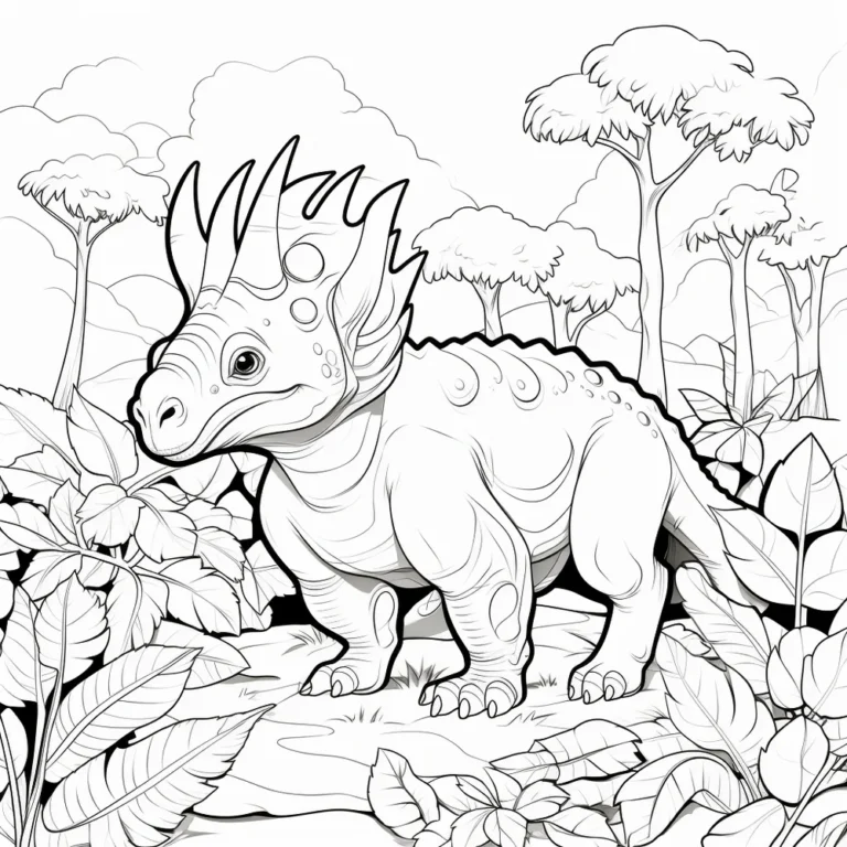 Free Download Colouring Page Coloring Book Dinosaur