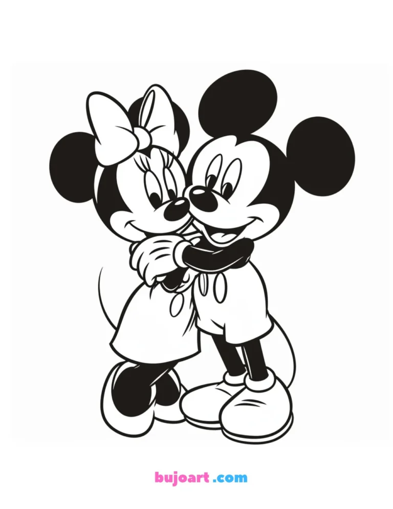 free minnie and daisy coloring pages for adults and kids