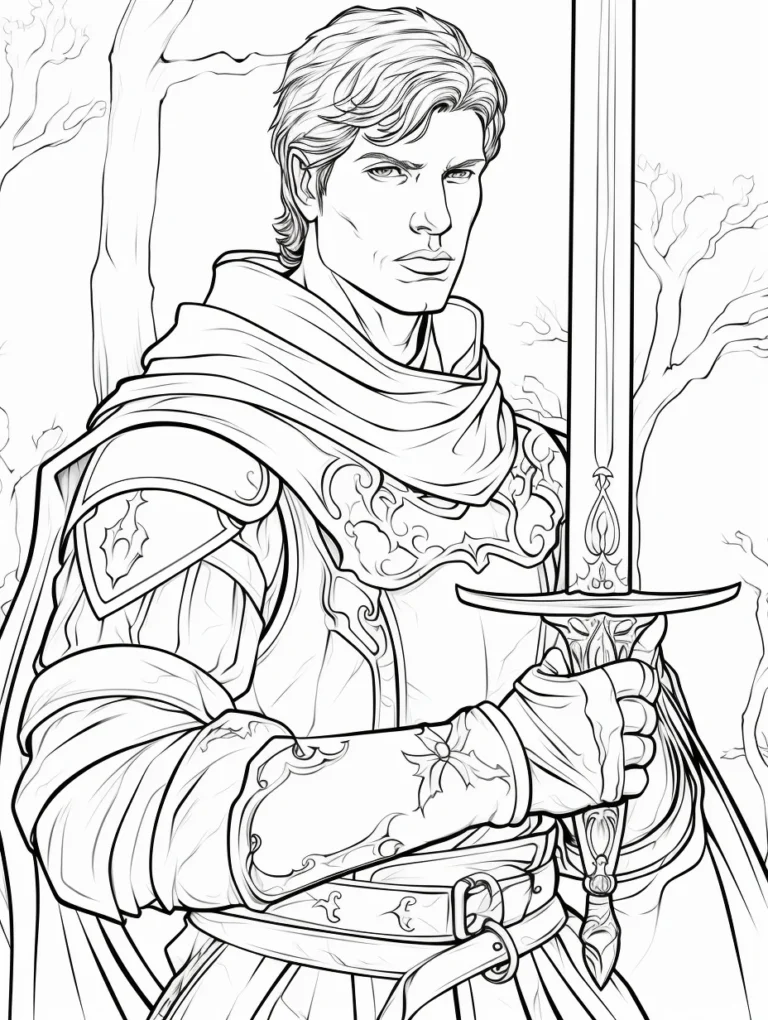 Free Printable A Game of Thrones Coloring Book