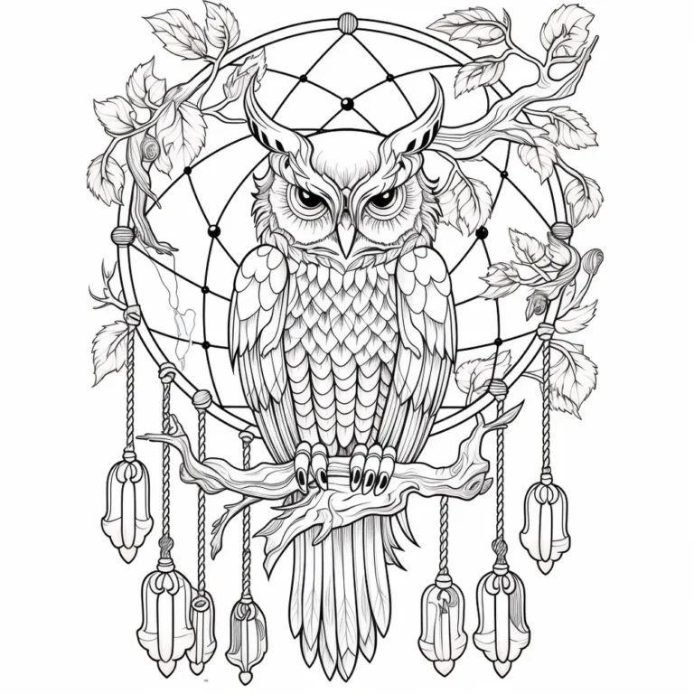Creative Haven Owls Coloring Book