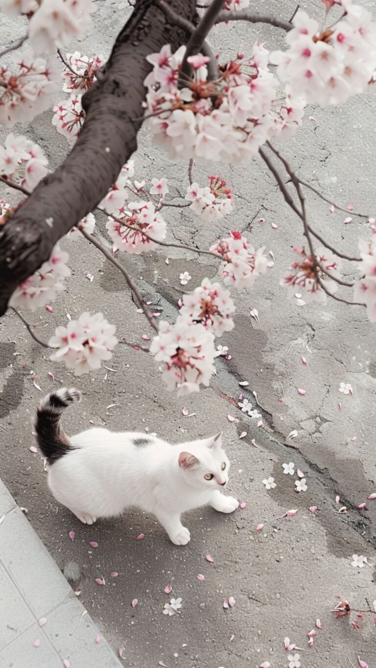 aesthetic cute wallpapers 4k lockscreen of cherry blossom trees