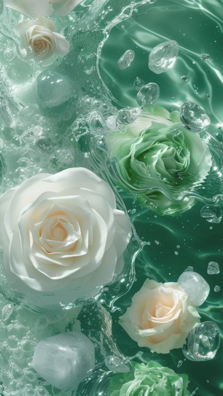 aesthetic cute wallpapers 4k lockscreen of white roses