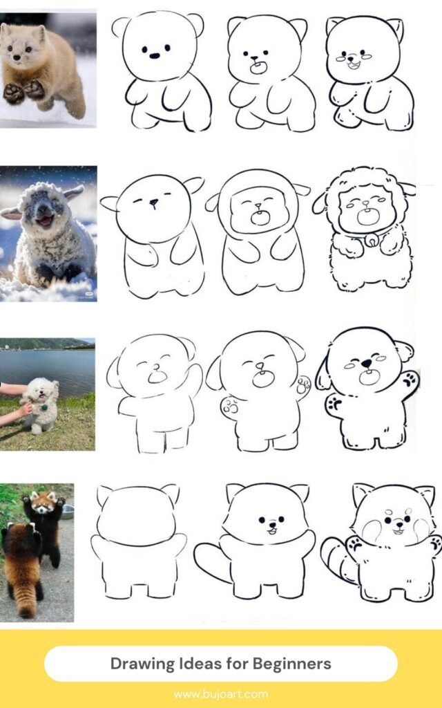 32  Easy Doodles Drawing Ideas for Beginners BUJO ART