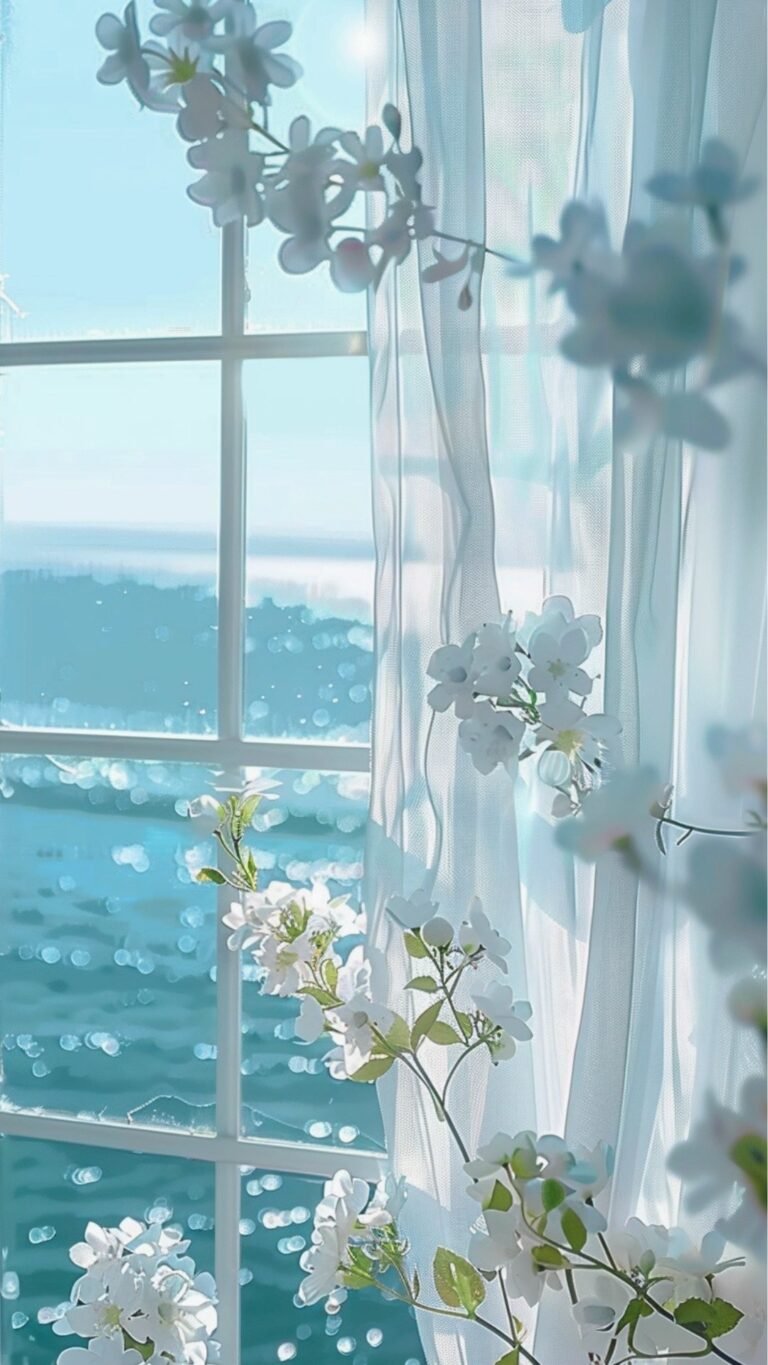 aesthetic cute wallpapers 4k lockscreen of ocean breeze